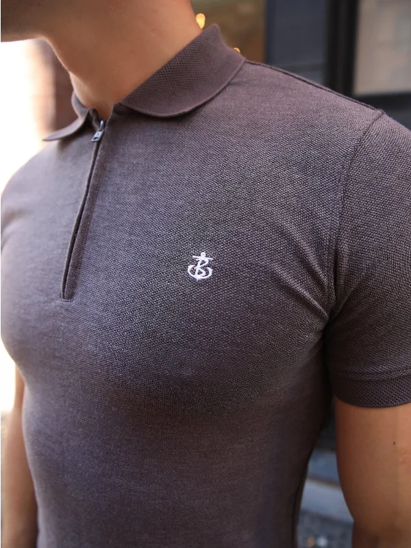 Aspen Polo - Dark Brown