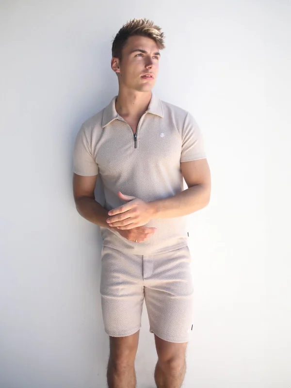 Positano Polo Shirt - Tan