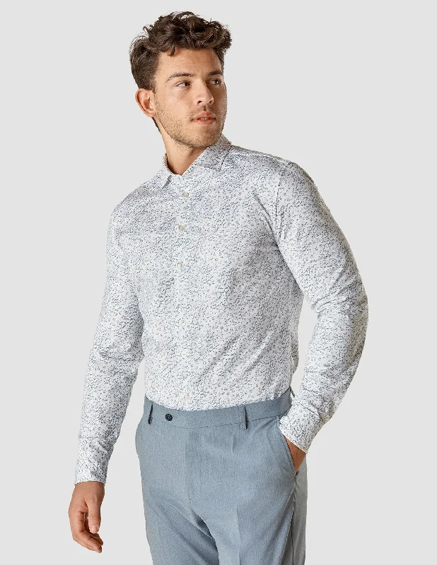 Classic Shirt Blue Elderflower Regular