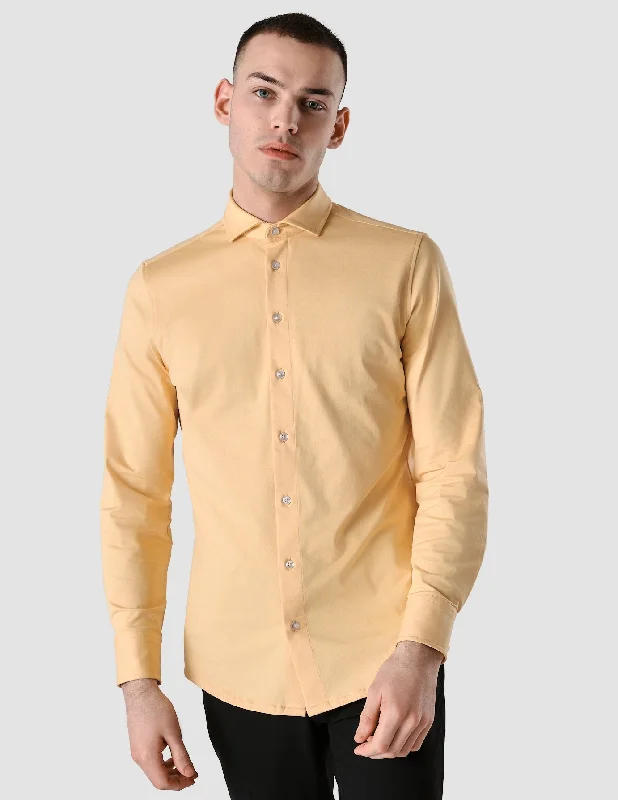 Classic Shirt Brick Yellow Regular