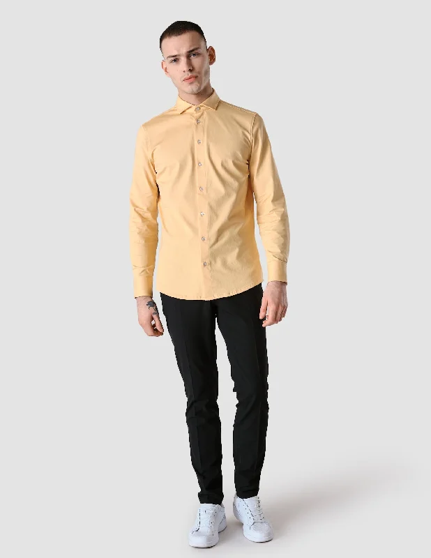 Classic Shirt Brick Yellow Regular