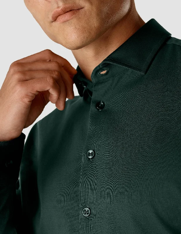 Classic Shirt Forest Green Slim