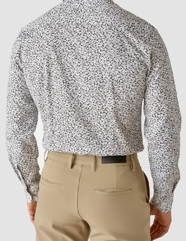 Classic Shirt Steel Flowers Regular