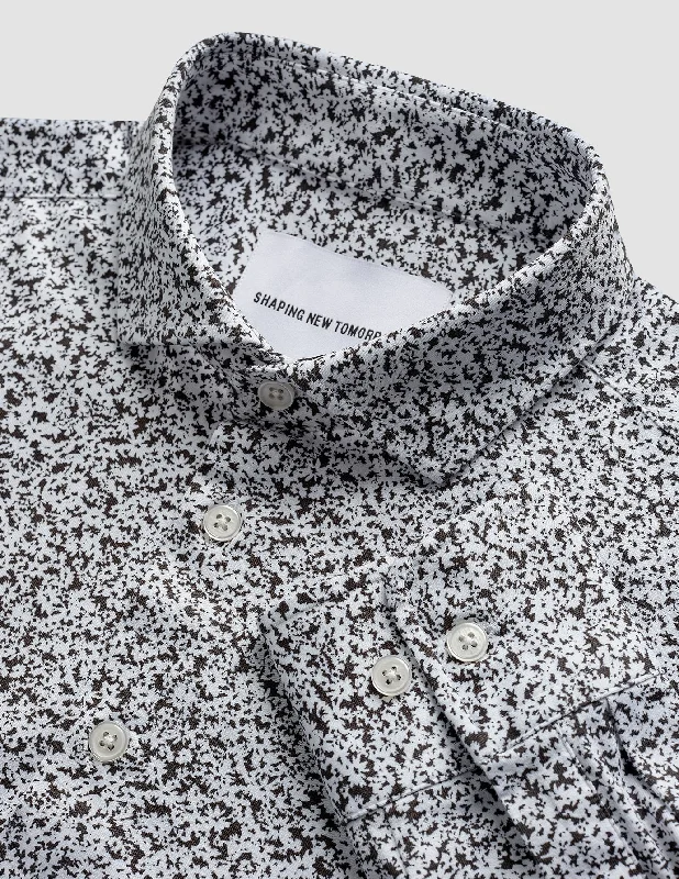 Classic Shirt Steel Flowers Regular