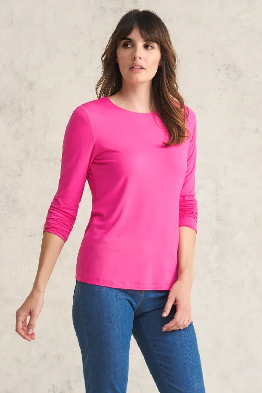 Long Sleeve Crew Neck Top