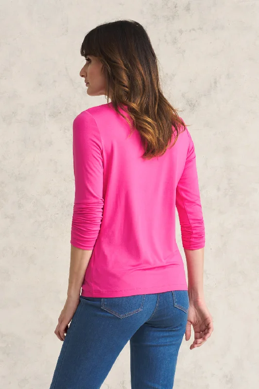 Long Sleeve Crew Neck Top