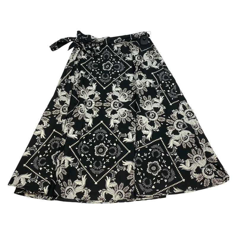 Black Skirt Midi Talbots, Size 12