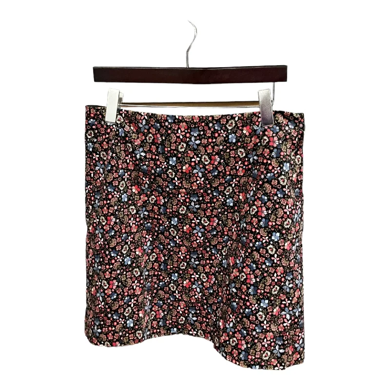 Flowered Skirt Mini & Short Loft, Size M