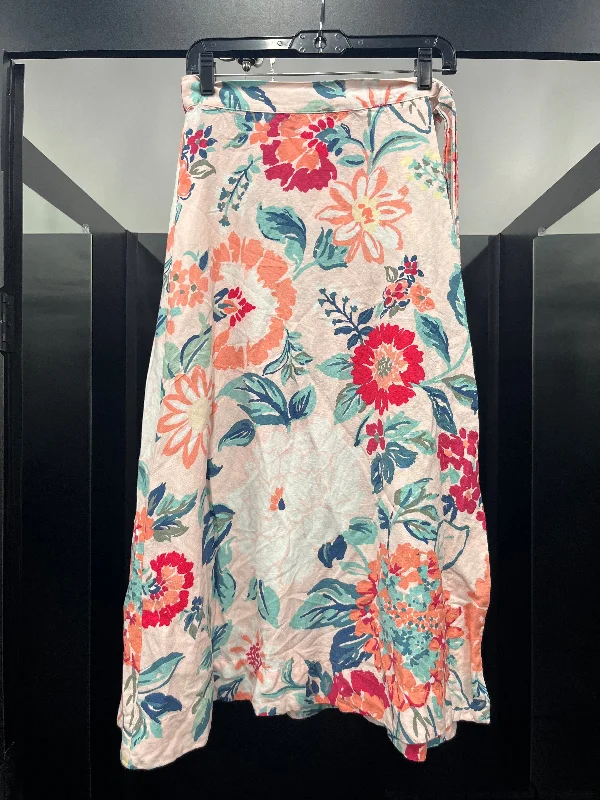 Skirt Maxi By Loft In Floral, Size: 6