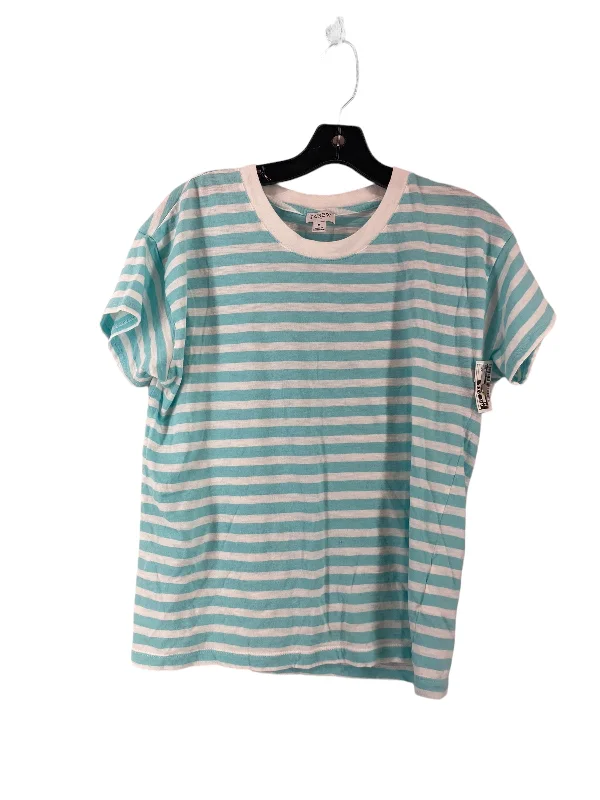 Top Short Sleeve By J. Crew In Teal, Size: M