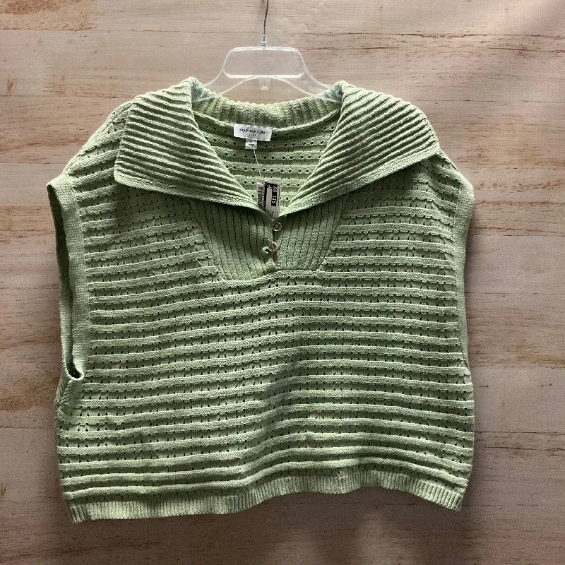 Top Short Sleeve By Marc New York In Green, Size: Xl