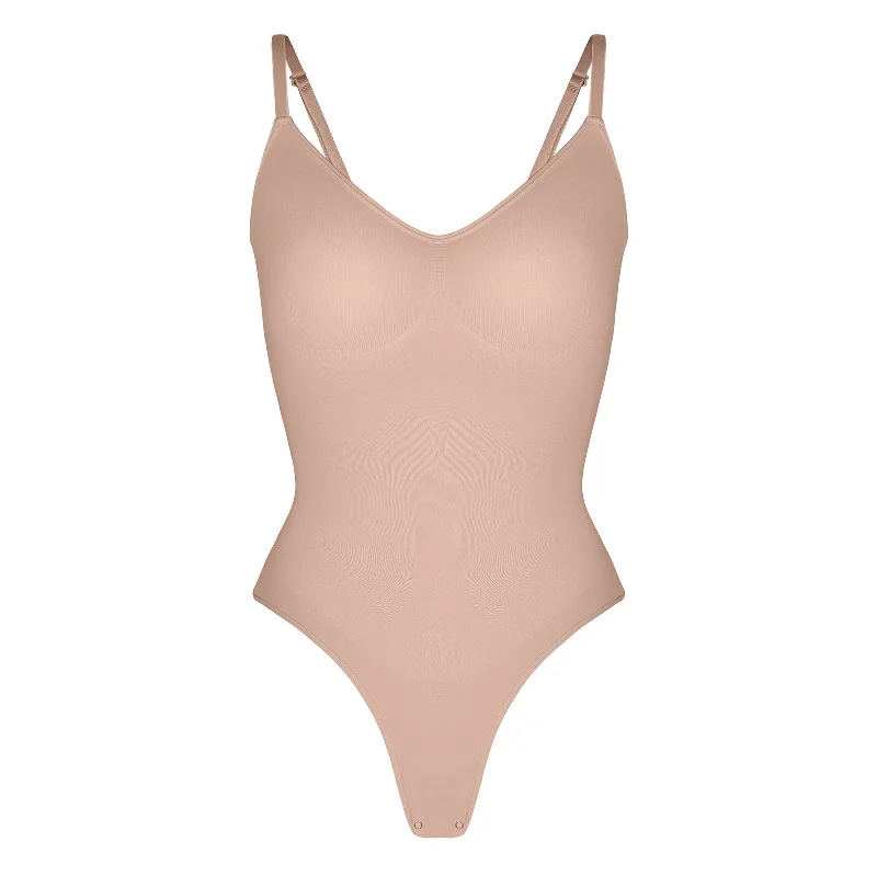 Ultimate Sculpt Thong Bodysuit - Nude