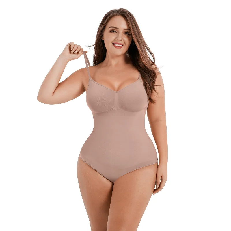 Ultimate Sculpt Thong Bodysuit - Nude