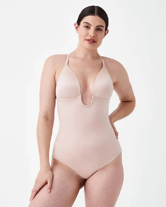 Spanx Suit Your Fancy Plunge Low-Back Thong Bodysuit