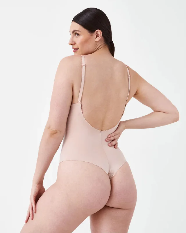 Spanx Suit Your Fancy Plunge Low-Back Thong Bodysuit