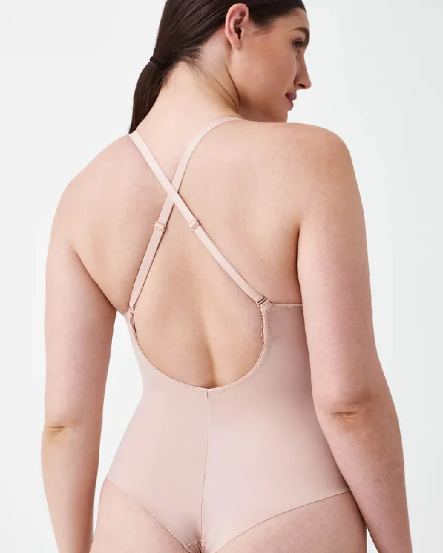 Spanx Suit Your Fancy Plunge Low-Back Thong Bodysuit